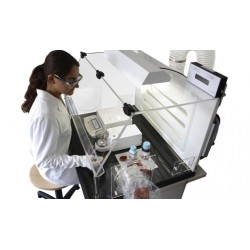Полипропиленовый ПЦР-бокс PCR-090-HEPA с HEPA-фильтром